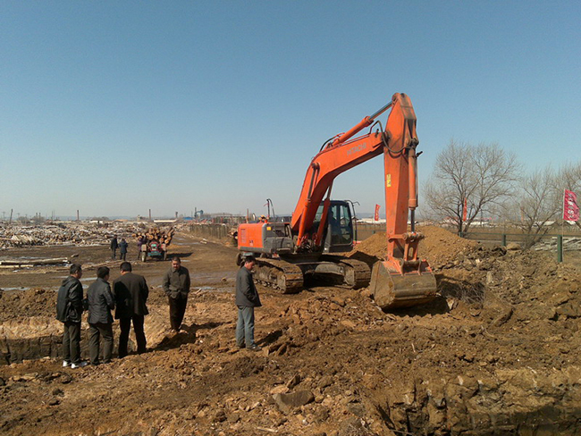 四川某土建工程施工现场