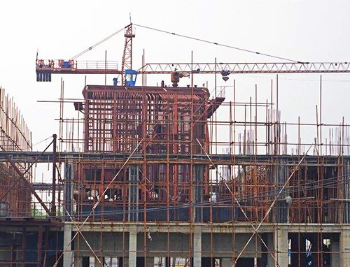 土建工程加固现场