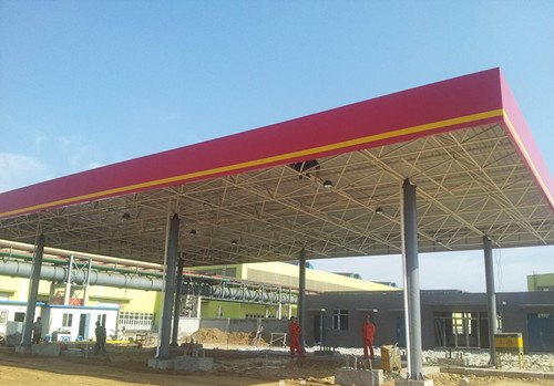 加油站钢结构工程