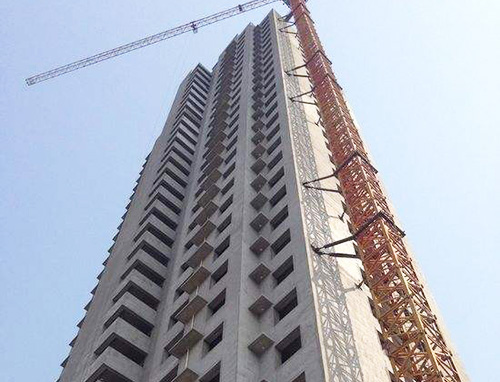 重庆涪陵建筑加固施工现场