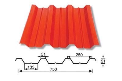 钢结构750型彩钢瓦